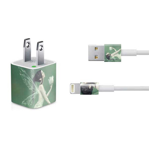 Rachel Anderson Lily of the Valley iPhone Charger (5W USB) Skin