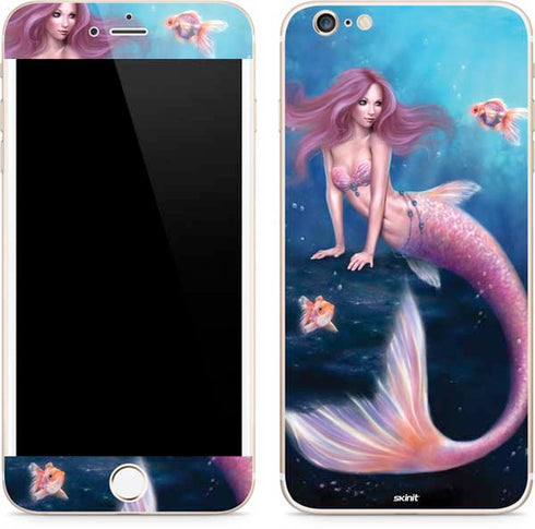 Rachel Anderson Aurelia Mermaid with Fish iPhone 6/6s Plus Skin