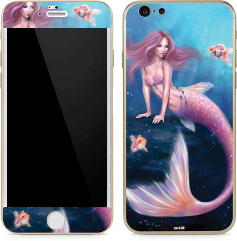 Rachel Anderson Aurelia Mermaid with Fish iPhone 6/6s Skin