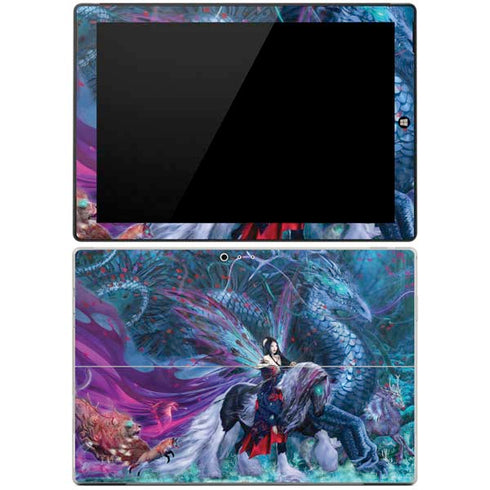 Ruth Thompson Ride of the Yokai Fairy and Dragon Surface Pro 3 Skin
