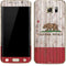 California Flag Dark Wood Galaxy S7 Edge Skin