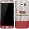 California Flag Dark Wood Galaxy S7 Skin