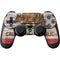 California Flag Dark Wood PS4 Controller Skin