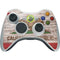 California Flag Dark Wood Xbox 360 Wireless Controller Skin