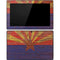 Arizona Flag Dark Wood Surface Pro Tablet Skin