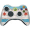 Chicago Flag Dark Wood Xbox 360 Wireless Controller Skin