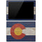 Colorado Flag Dark Wood Surface Pro 3 Skin
