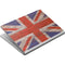 United Kingdom Flag Dark Wood Surface Book Skin