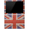 United Kingdom Flag Dark Wood Surface Pro 3 Skin