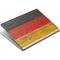 German Flag Dark Wood Surface Book Skin