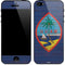 Guam Flag Dark Wood iPhone 5/5s/5SE Skin