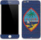 Guam Flag Dark Wood iPhone 6/6s Plus Skin