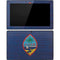 Guam Flag Dark Wood Surface Pro Tablet Skin