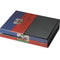Haiti Flag Dark Wood Xbox One Console Skin