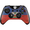 Haiti Flag Dark Wood Xbox One Controller Skin
