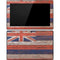 Hawaiian Flag Dark Wood Surface Pro Tablet Skin