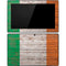 Ireland Flag Dark Wood Surface Pro Tablet Skin