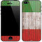 Italian Flag Dark Wood iPhone 5/5s/5SE Skin
