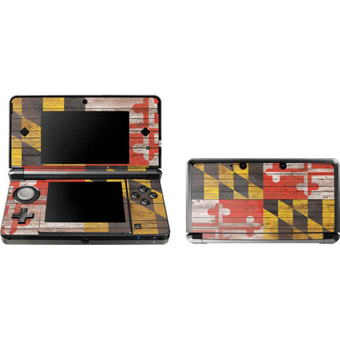 Maryland Flag Dark Wood 3DS (2011) Skin