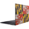 Maryland Flag Dark Wood Ativ Book 9 (15.6in 2014) Skin