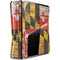 Maryland Flag Dark Wood Xbox 360 Slim (2010) Skin