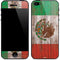Mexican Flag Dark Wood iPhone 5/5s/5SE Skin