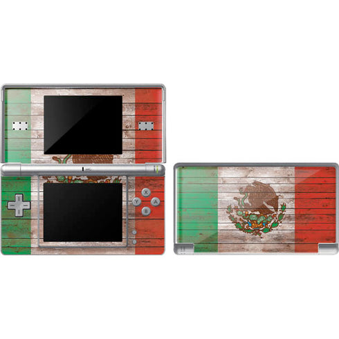 Mexican Flag Dark Wood DS Lite Skin