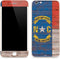 North Carolina Flag Dark Wood iPhone 6/6s Plus Skin