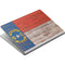 North Carolina Flag Dark Wood Surface Book Skin