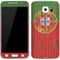Portuguese Flag Dark Wood Galaxy S7 Skin