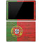 Portuguese Flag Dark Wood Surface Pro 3 Skin