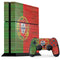 Portuguese Flag Dark Wood PS4 Console and Controller Bundle Skin