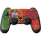 Portuguese Flag Dark Wood PS4 Controller Skin