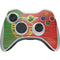Portuguese Flag Dark Wood Xbox 360 Wireless Controller Skin