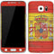 Spain Flag Dark Wood Galaxy S7 Skin