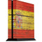 Spain Flag Dark Wood PS4 Console Skin