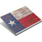 Texas Flag Dark Wood Surface Book Skin