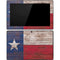 Texas Flag Dark Wood Surface Pro Tablet Skin