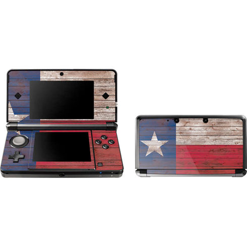 Texas Flag Dark Wood 3DS (2011) Skin