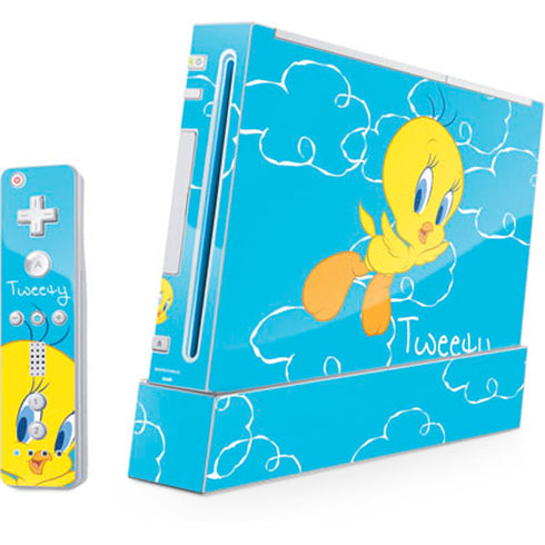 Looney Tunes Tweety Bird Flying Wii (Includes 1 Controller) Skin