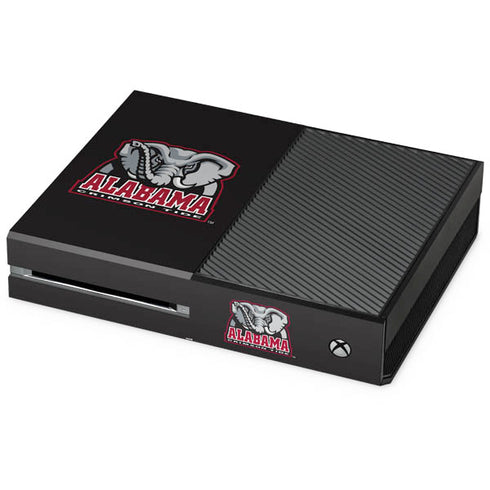 University of Alabama Primary Logo Xbox One Console Skin