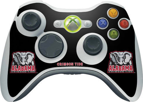 University of Alabama Primary Logo Xbox 360 Wireless Controller Skin