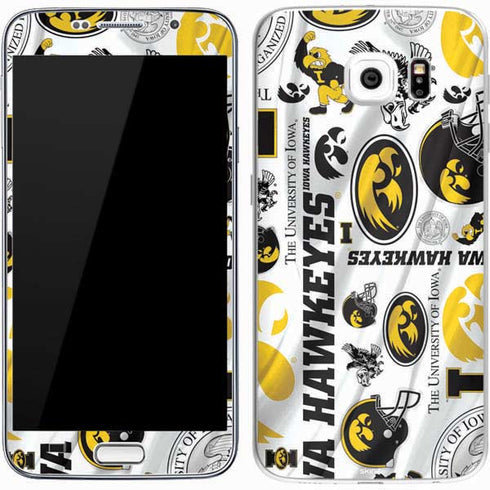University of Iowa Hawkeyes Pattern Galaxy S7 Skin