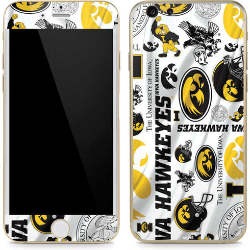 University of Iowa Hawkeyes Pattern iPhone 6/6s Skin