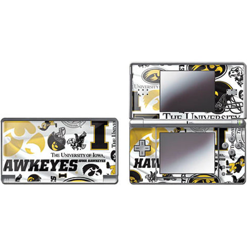 University of Iowa Hawkeyes Pattern DS Lite Skin
