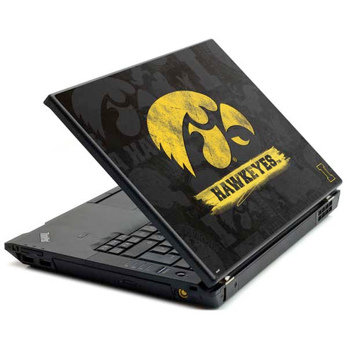 University of Iowa Hawkeyes Distressed Logo Lenovo T420 Skin
