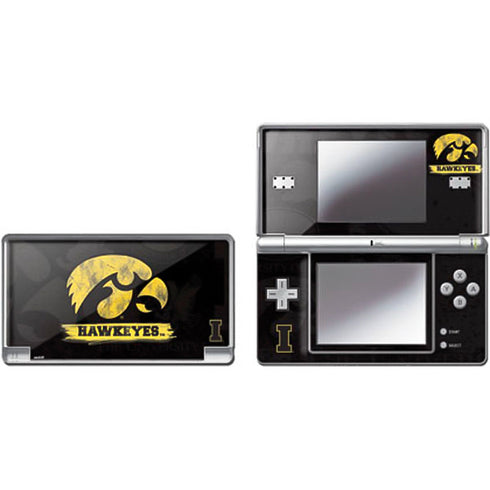 University of Iowa Hawkeyes Distressed Logo DS Lite Skin