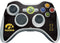 University of Iowa Hawkeyes Distressed Logo Xbox 360 Wireless Controller Skin