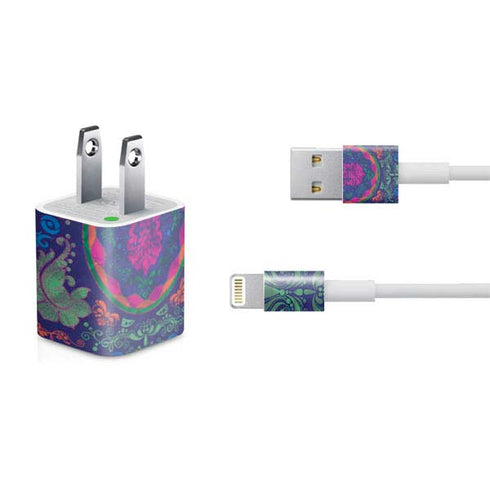 Ornate Swirls iPhone Charger (5W USB) Skin