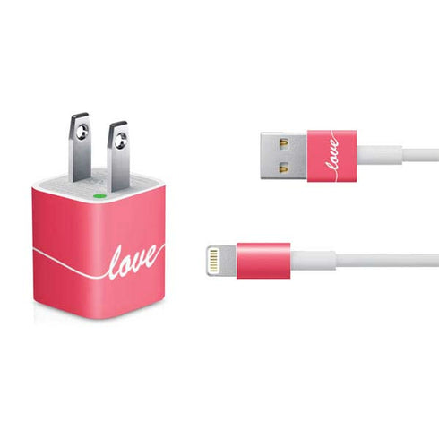Love Banner iPhone Charger (5W USB) Skin